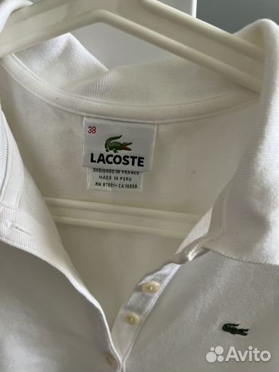 Поло Lacoste оригинал