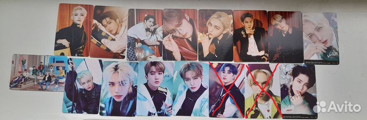 K-pop карточки Stray Kids, Enhypen (неофициальные)