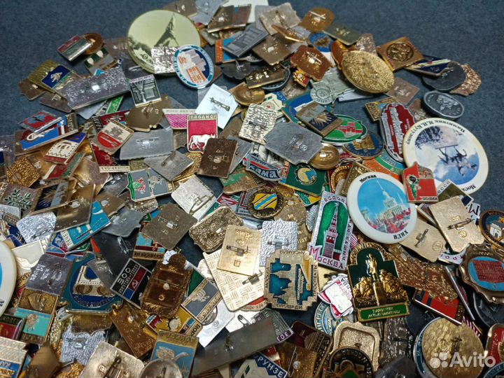 Значки СССР. 700 штук