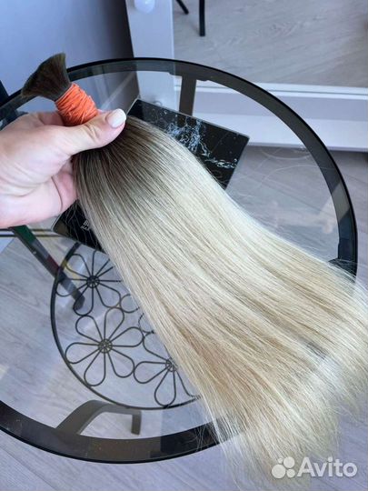 Волосы для наращивания славянка