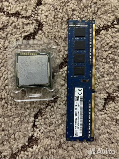 Оперативная память и процессор