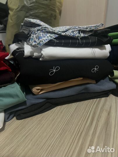 Отрезы ткани пакетом