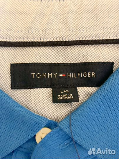 Поло tommy hilfiger