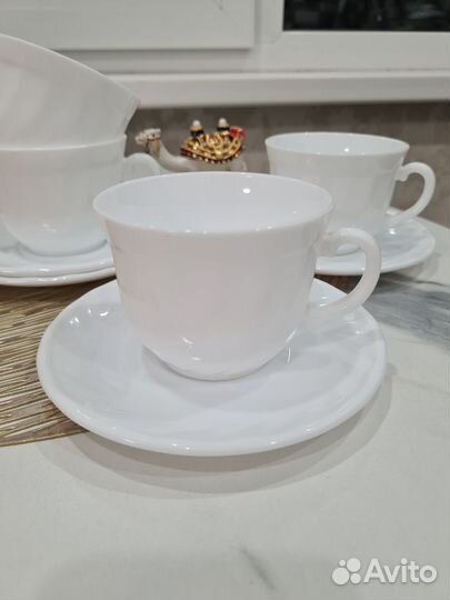 Чашка с блюдцем пр.Франция