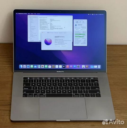MacBook Pro 15 2018 Core i9 2.9 32gb 512g 555X 4GB