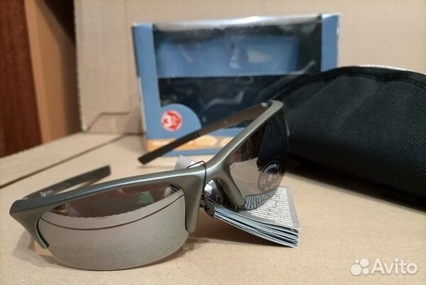 Спортивные очки + чехол + сменные линзы