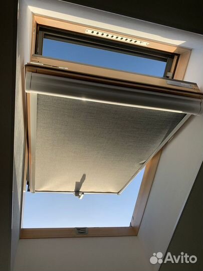 Жалюзи рулонные на мансардные окна