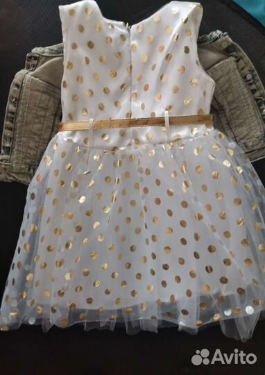Платье для девочки 86 92