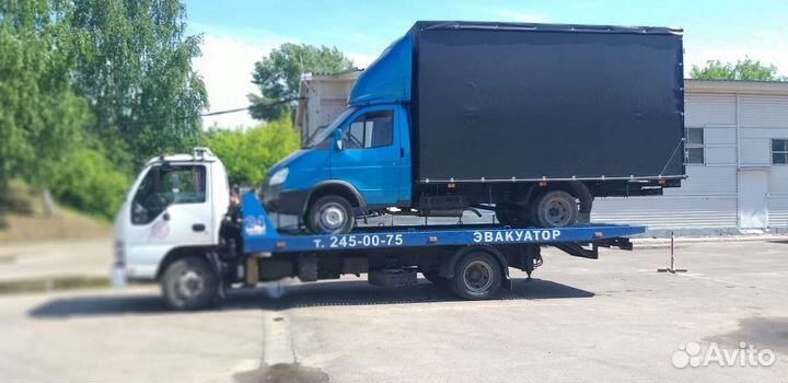 Услуги эвакуатора для Газелей и микроавтобусов