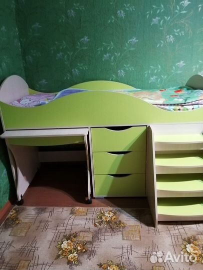 Детская кровать + матрас