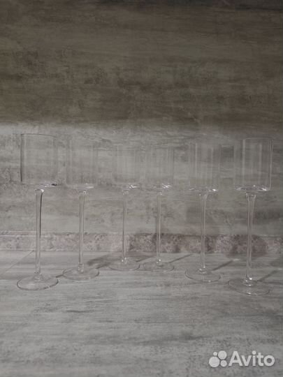 Бокалы для вина шампанского 6 шт