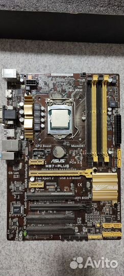 Материнская плата сокет 1150 ASRock h87m