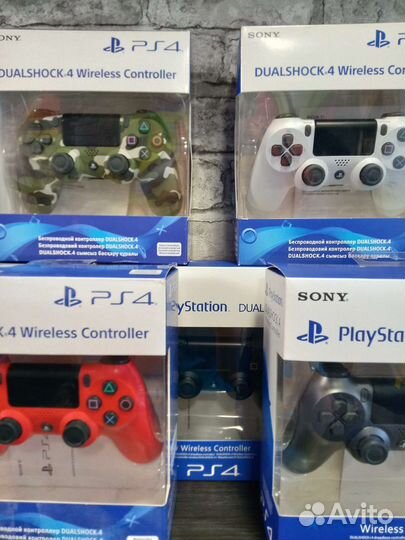 Новые и б/у. Оригинальные Джойстики PS4 v1/v2