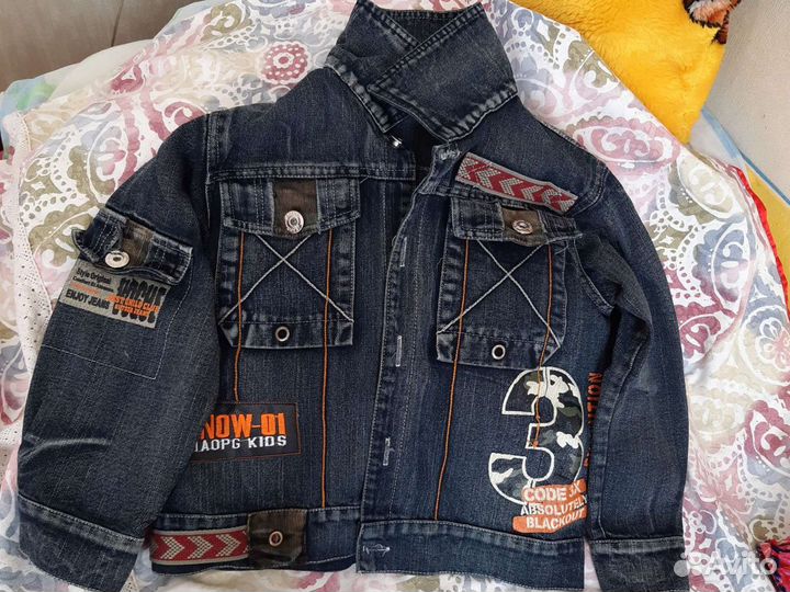 Куртка джинсовая для мальчика