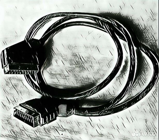 Кабель scart-scart 1.5м