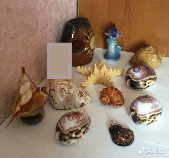 Сувениры Фигурки Ракушки Шкатулка
