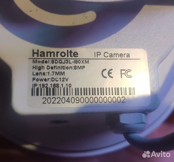 Ip камера 8mp onvif 4k