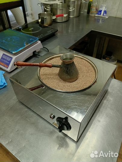 Кофеварка на песке