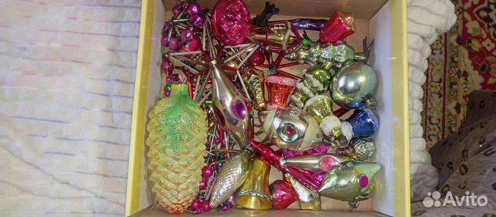 Новогодние игрушки СССР советские