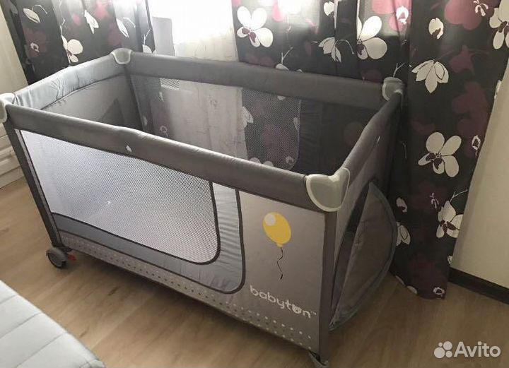 Аренда. Кровать-манеж Babyton