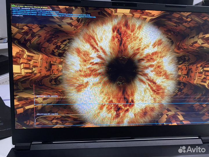 Игровой ноутбук 17,3 144hz/16gb/3050ti/ssd 1tr