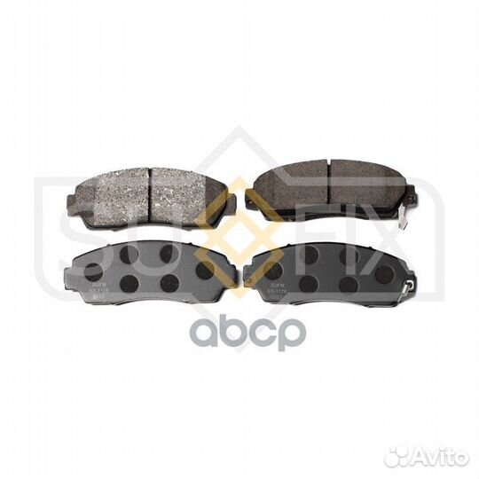 Дисковые тормозные колодки перед прав/лев S