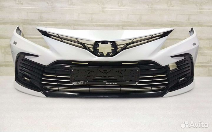 Camry 70 Бампер передний Оригинал в сборе 21-23