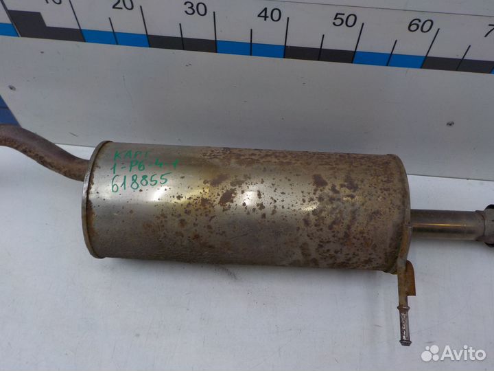 Глушитель на Renault Kaptur