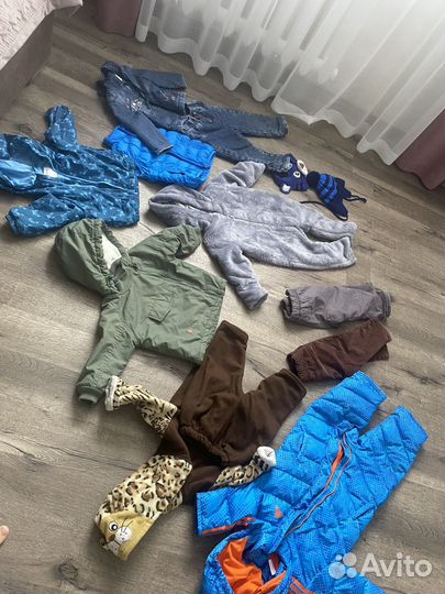 Детские вещи пакетом 74 80 р обувь