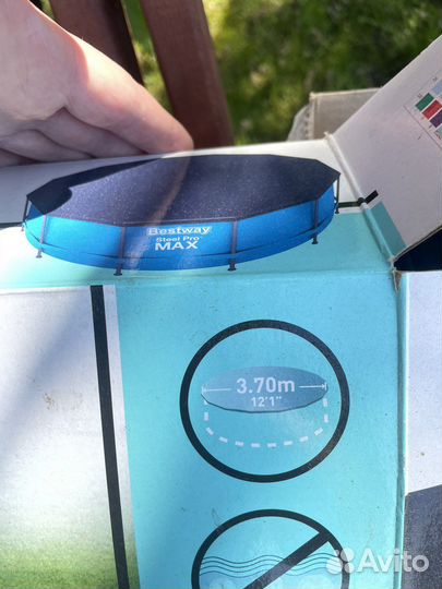 Бассейн каркасный