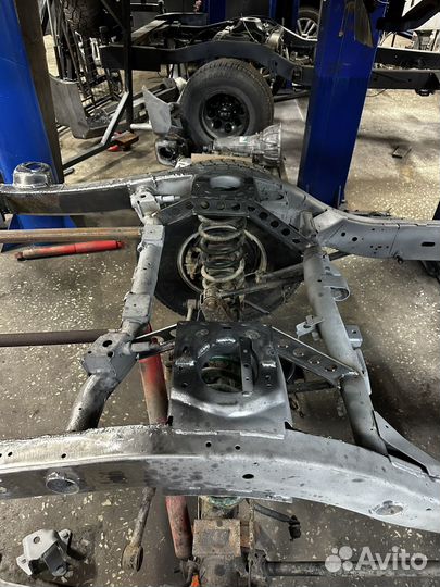 Комплект для усиления и ремонта рамы patrol Y61