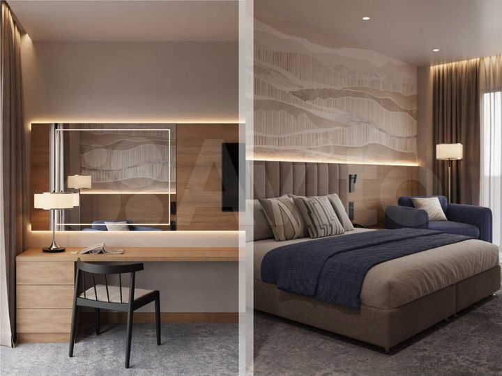 1-к. апартаменты, 33,1 м², 2/8 эт.