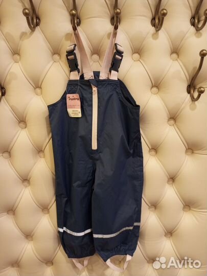 Полукомбинезон-дождевик новый 74-80