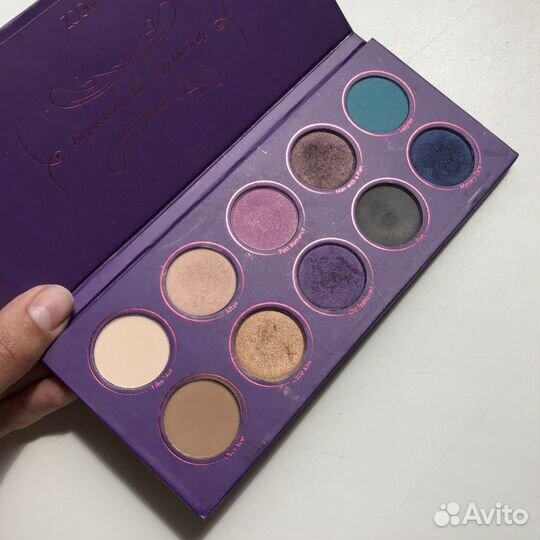 Палитра теней Zoeva