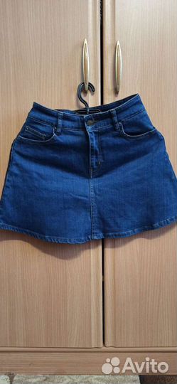 Джинсовая юбка