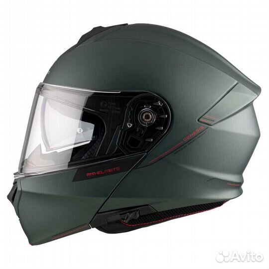 MT Helmets Genesis SV modular helmet Зеленый