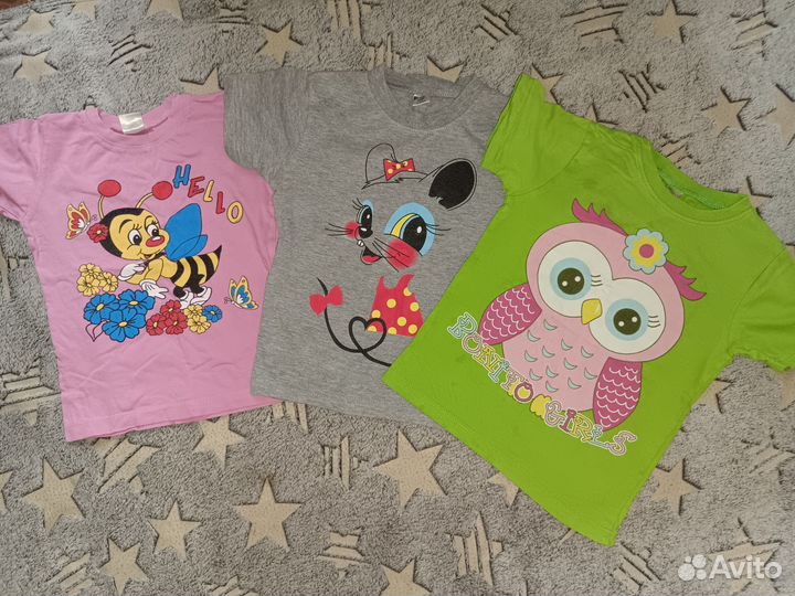 Пакет летней одежды для девочки 104