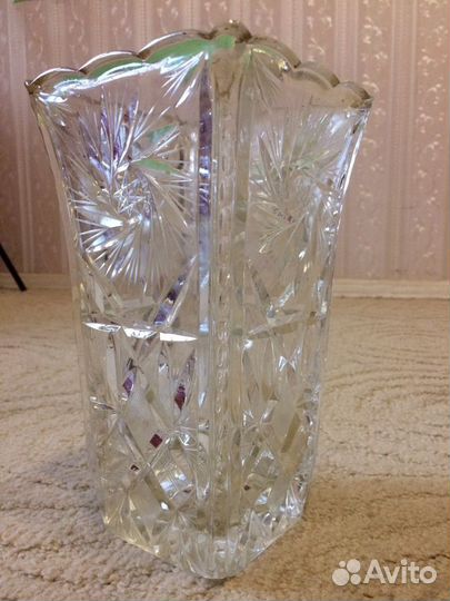 Ваза хрустальная настоящая