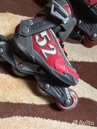 Роликовые раздвижные коньки roces