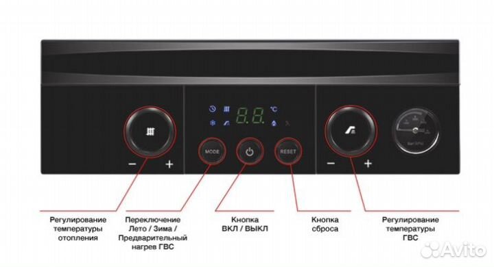 Газовый котел Navien HeatLuxe (13,16,24 кВт)