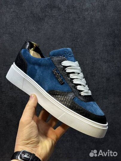 Кеды мужские замшевые