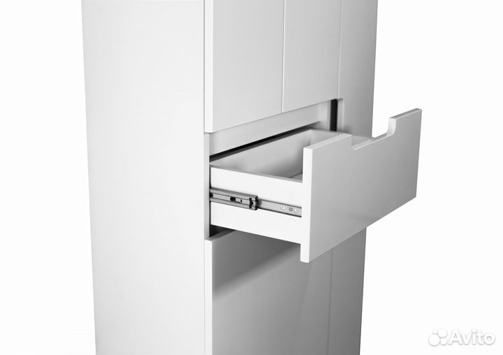 Шкаф-пенал Style Line Оптима 70 с бельевой корзин