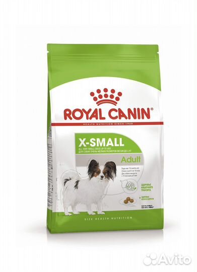 Корм для собак royal canin x-small