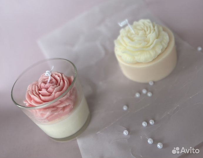 Ароматические свечи ручной работы