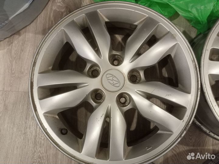 Диски от hyundai tucson r16