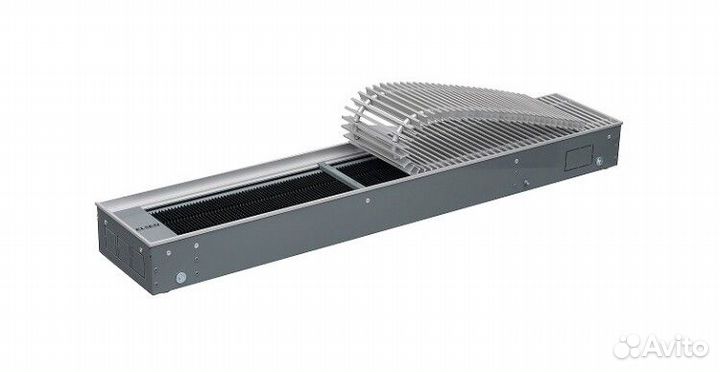 Конвектор EKN 300*90*1400 ролик. решётка тёмн. бр