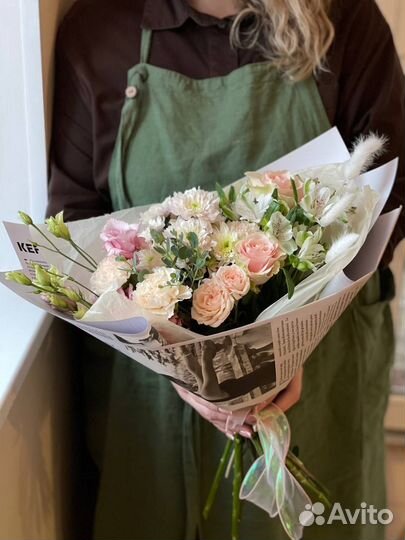 Сборный букет цветов, доставка по г.Чистополь