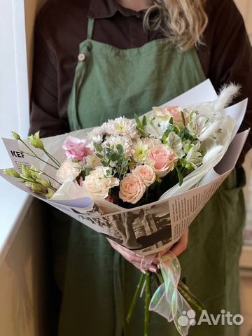 Сборный букет цветов, доставка по г.Чистополь