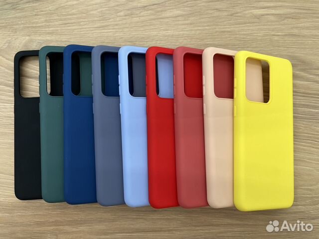 Чехол силиконовый на Samsung S20 Ultra