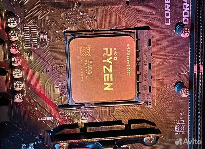 Комплект Ryzen Ировой, Сборка